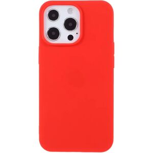 MOBILCOVERS.DK iPhone 13 Pro Fleksibel TPU Plast Bagside Cover - Rød