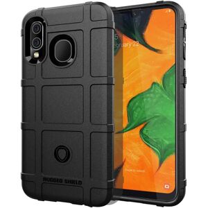 MOBILCOVERS.DK Samsung Galaxy A40 Rugged Shield Cover - Sort