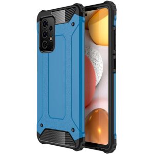 MOBILCOVERS.DK Samsung Galaxy A72 (4G / 5G) Armor Guard Håndværker Cover - Blå