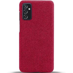 MOBILCOVERS.DK Samsung Galaxy M52 (5G) Ultra KSQ Stof Plastik Cover - Rød