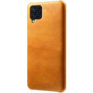 MOBILCOVERS.DK Samsung Galaxy M22 / M32 Læder Cover - Orange