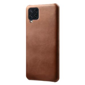 MOBILCOVERS.DK Samsung Galaxy M22 / M32 Læder Cover - Brun