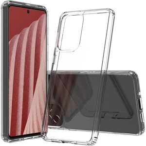 MOBILCOVERS.DK Samsung Galaxy A73 (5G) Acrylic Hybrid Bumper Cover - Gennemsigtig