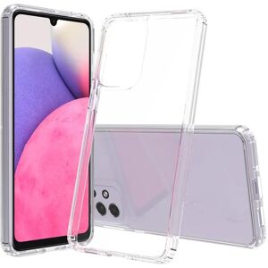 MOBILCOVERS.DK Samsung Galaxy A33 (5G) Acrylic Bumper Cover - Gennemsigtig