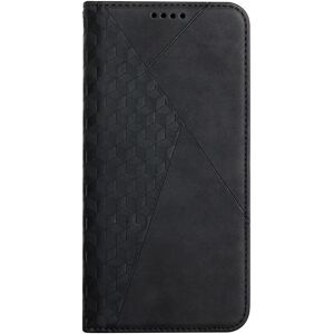 MOBILCOVERS.DK Sony Xperia 10 III Læder Flip Cover m. Riflet Design & Pung - Sort