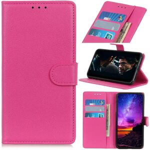 MOBILCOVERS.DK Huawei Y6 / Y6s (2019) Læder Flip Cover m. Pung - Pink