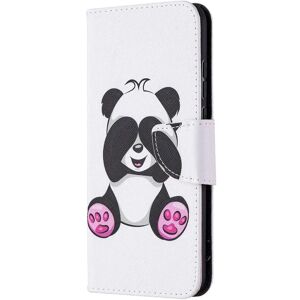 MOBILCOVERS.DK Huawei Honor 9X Lite Læder Cover m. Pung - Sød Panda