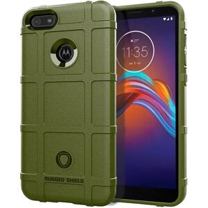 MOBILCOVERS.DK Motorola Moto E6 Play Rugged Shield Cover - Grøn