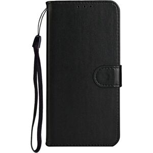 MOBILCOVERS.DK Xiaomi Mi Note 10 Lite Læder Cover m. Pung & Strop - Sort