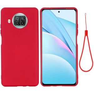 MOBILCOVERS.DK Xiaomi Mi 10T Lite 5G / Redmi Note 9 Pro 5G Liquid Silikone Cover - Rød