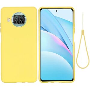 MOBILCOVERS.DK Xiaomi Mi 10T Lite 5G / Redmi Note 9 Pro 5G Liquid Silikone Cover - Gul