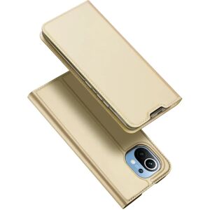 Xiaomi Mi 11 DUX DUCIS Skin Pro Series Thin Wallet Cover - Guld