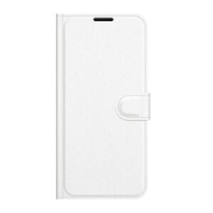 MOBILCOVERS.DK Asus Zenfone 8 Flip Litchi Læder Cover m. Pung - Hvid