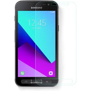 MOBILCOVERS.DK Samsung Galaxy Xcover 4 / 4s Beskyttelsesglas - Case Friendly - Skærmbeskyttelse - Gennemsigtig