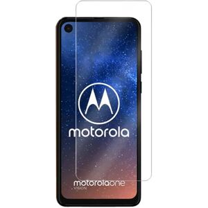 MOBILCOVERS.DK Motorola One Action Hærdet Glas - Case Friendly - Skærmbeskyttelse - Gennemsigtig