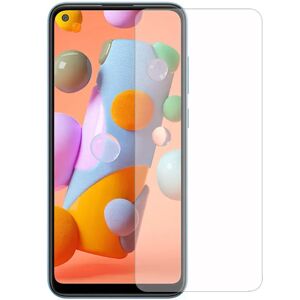 MOBILCOVERS.DK Samsung Galaxy M11 Arc Edge Hærdet Glas Skærmbeskyttelse - Case Friendly - Gennemsigtig