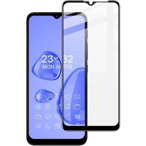 MOBILCOVERS.DK Motorola Moto E7 Power / E7i Power Hærdet Glas - Case Friendly - Skærmbeskyttelse - Sort kant