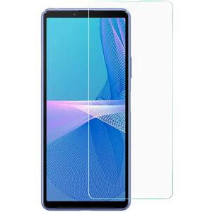 MOBILCOVERS.DK Sony Xperia 10 III Beskyttelsesglas Case Friendly - Gennemsigtig