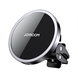 Joyroom Magnetic Wireless Bilholder m. Trådløs Oplader- MagSafe Kompatibel - Sort
