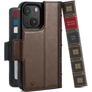 iPhone 14 Twelve South BookBook Cover - MagSafe Kompatibel - Brun