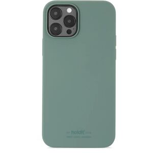 Holdit iPhone 12 / 12 Pro Soft Touch Silikone Case - Moss Green