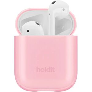 Holdit AirPods (1 & 2. gen.) Seethru Case - Bright Pink