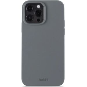 Holdit iPhone 13 Pro Max Soft Touch Silikone Case - Space Gray