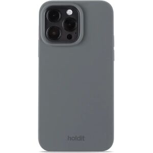 Holdit iPhone 14 Pro Max Soft Touch Silikone Case - Space Gray