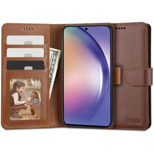 Samsung Galaxy A54 (5G) Tech-Protect Wallet m. Pung - Brun