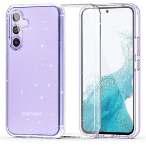 Samsung Galaxy A54 (5G) Tech-Protect FlexAir Hybrid Plastik Cover Gennemsigtig - Glitter