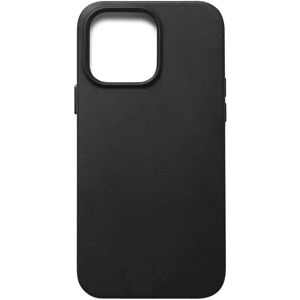 Mujjo iPhone 14 Pro Max Leather Case - MagSafe Kompatibel - Sort