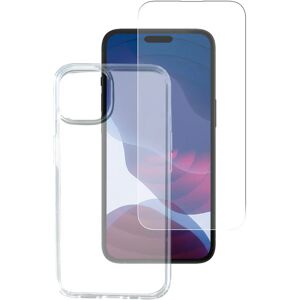 iPhone 14 Pro 4smarts Second Glass X-Pro 360° Protection Set (Cover + Skærmbeskyttelse)