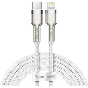 Baseus Cafule USB-C til Lightning Kabel PD 20W - 2m - Hvid