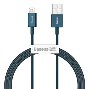 Baseus Superior Series USB-A til Lightning Kabel - 1m - Blå
