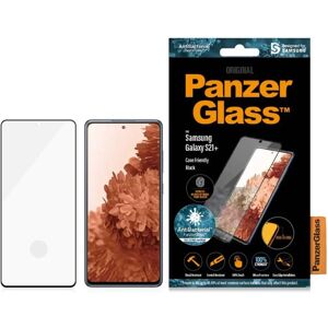 Samsung Galaxy S21+ (Plus) PanzerGlass AntiBacterial Edge-To-Edge Fingerprint Skærmbeskyttelse - Case Friendly - Sort