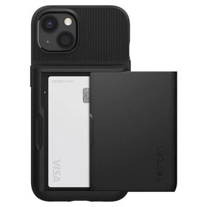 iPhone 13 Spigen Slim Armor CS Cover - Sort