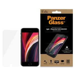 iPhone SE (2022 / 2020) / 8 / 7 / 6s / 6 PanzerGlass Standard Fit Skærmbeskyttelse - Gennemsigtig