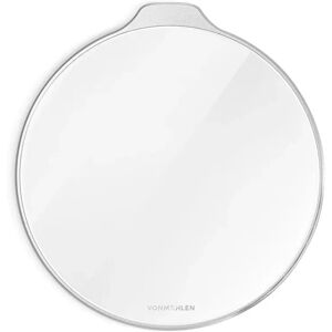 VONMÄHLEN Aura Glass - The Wireless Charging Pad - 15W - Hvid / Sølv