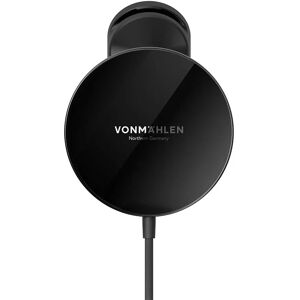 VONMÄHLEN Aura Car - Magnetic Wireless Charging Pad 15W - MagSafe Kompatibel - Sort