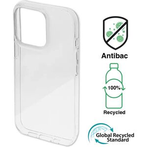 iPhone 14 Pro Max 4Smarts AntiBac Eco Cover - 100% Genbrugsplast - Gennemsigtig