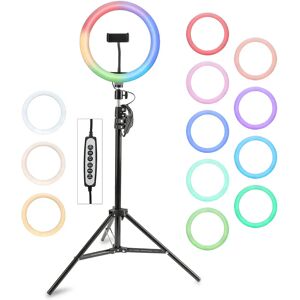 4smarts LoomiPod Selfie Tripod m. RGB Ring Light & Opbevaringstaske