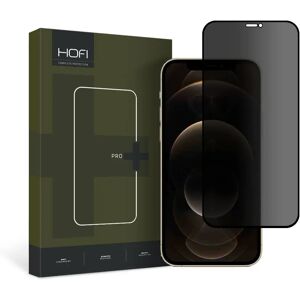 iPhone 12 / 12 Pro Hofi Glass Pro+ Skærmbeskyttelse m. Privacy Funktion - Case Friendly - Gennemsigtig