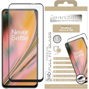 OnePlus Nord CE 2 (5G) PANZER Premium Full-Fit Glass - Sort Ramme