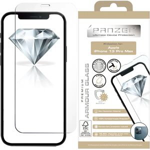 iPhone 14 Plus / 13 Pro Max Panzer Premium Armour Glass Skærmbeskyttelse m. Kamerabeskyttelse - Gennemsigtig