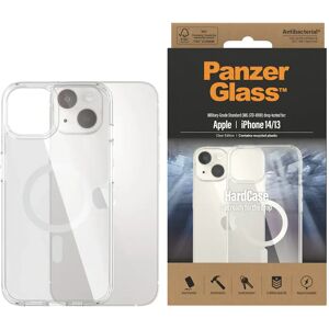 iPhone 14 / 13 Cover PanzerGlass HardCase Antibakteriel - MagSafe Kompatibel - Gennemsigtig