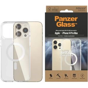 iPhone 14 Pro Max Cover PanzerGlass HardCase Antibakteriel - MagSafe Kompatibel - Gennemsigtig