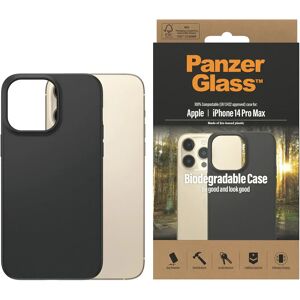 iPhone 14 Pro Max PanzerGlass Biodegradeable Cover - 100% Plantebaseret - Sort