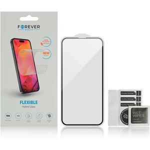 Samsung Galaxy S23+ (Plus) Forever Fleksibel Hybrid Beskyttelsesglas - Case Friendly - Gennemsigtig