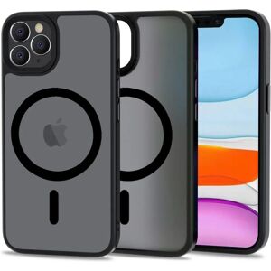 iPhone 11 Pro Max Tech-Protect Magmat Cover - MagSafe Kompatibel - Mat Sort