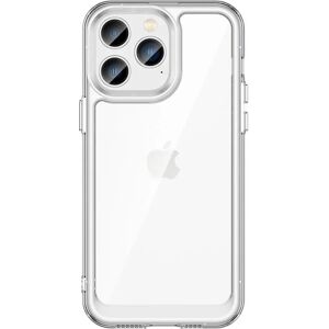 MOBILCOVERS.DK iPhone 14 Pro Max Hybrid Plastik Cover - Gennemsigtig / Transparent